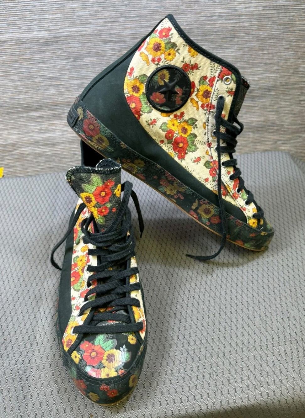 Converse Chuck Taylor All Star Sasha High Floral Bloom 563486C Womens Size 9.5